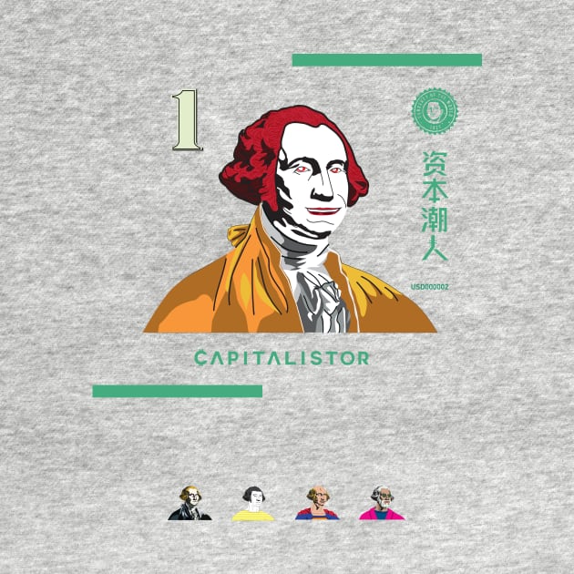 USD000002 - George Washington as McDonald Series 5 by Capitalistor
